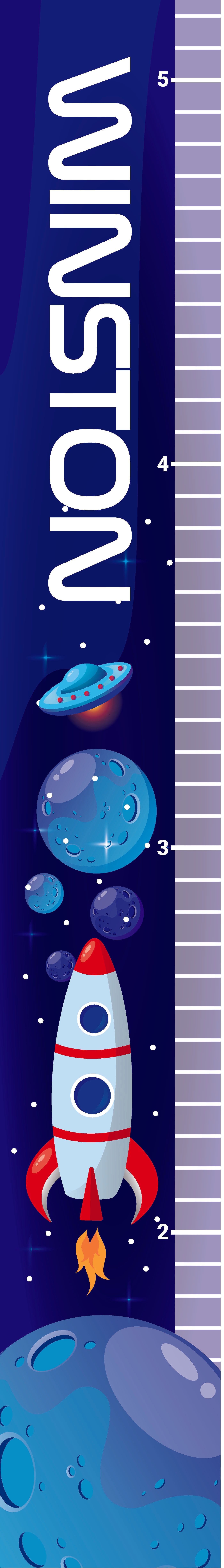 Personalized Growth Chart – Kids Gift with 8 Fun Themes