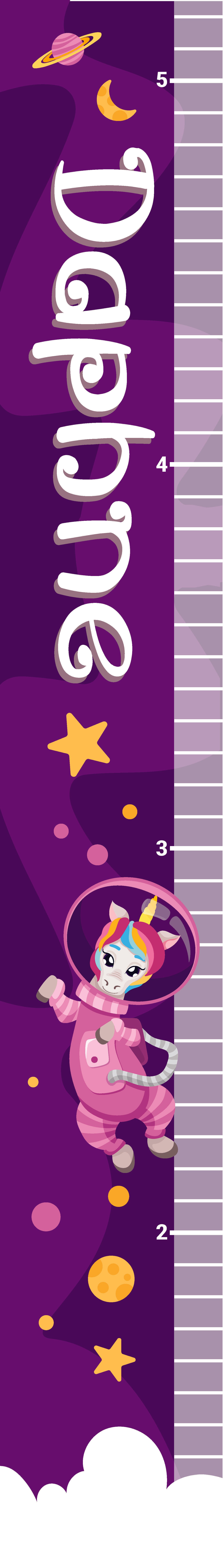 Personalized Growth Chart – Kids Gift with 8 Fun Themes